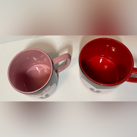 Disney Store Mickey Mouse & Minnie Mouse Mug Set. NWOT - Picture 3 of 4